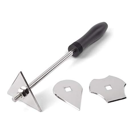 WAGNER Poignee de racleur couleur avec 3 lames pour pistolets a air chaud FURNO (1/4)