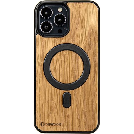 Custodia in legno Bewood per iPhone 13 Pro Max, colore quercia, MagSafe (1/5)