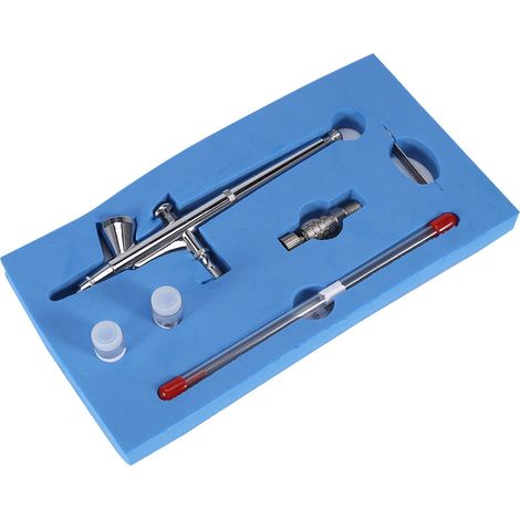 Pistolet à peinture alimentation par gravité pour nail art et décoration pâtisserie (Modèle 136T) (1/2)