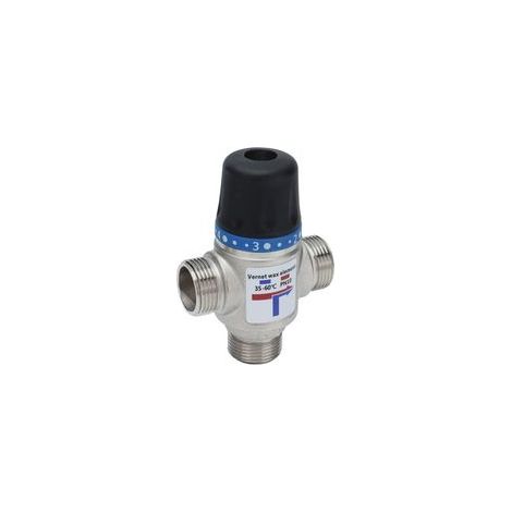 Thermostatisches Mischventil mit automatischer Abschalttemperaturregelung, Hochleistungsmischer (G3/4 Zoll) - Crezuo (1/5)
