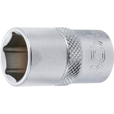 BGS  Vaso  hexagonal  Accionamiento  cuadrado  interior  12,5  mm  (1/2")  SW  5/8"  -  2774