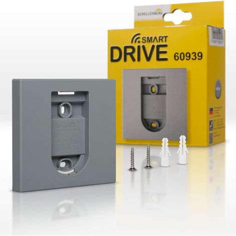 Schellenberg 60939 Intelaiatura per trasmettitore manuale per radio, grigio argento, Zubehör Handsender Smart DRIVE (1/5)