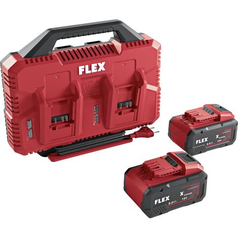 Duo-Powerset Flex 12/18 V 2 x 18 V 8 Ah