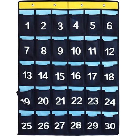 Pochette suspendue pour telephone portable rangement mural pour porte et salle de classe sac non tisse pour cartes et telephones