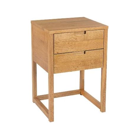 ANDREA HOUSE MU73120 Mesita De Noche Mad. Roble 45X40X60 - ref: MU73120
