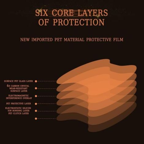 Film Protecteur Poignées Portières - Fibre De Carbone Auto-Adhésif - Universel Pour Voiture - Lot De 4 (1/5)