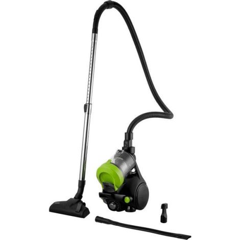 Aspirateur traineau sans sac - SENCOR SVC 1025GR - 700 W - 78 dB - 2 L - Noir / Vert (1/5)