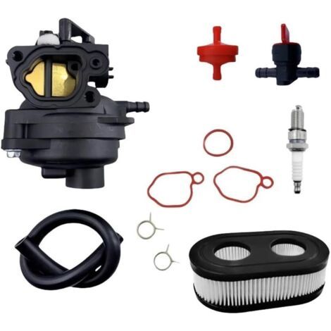Suitable for carburetor repair kit 799584 594058, compatible spark plug and air filter 594057 592361 594529 TB110 (1 piece)--DTEKGAZ (1/3)