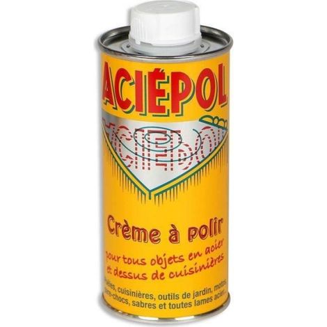 Crème à polir pour tous objets en acier - Eres - 250 ml (1/4)