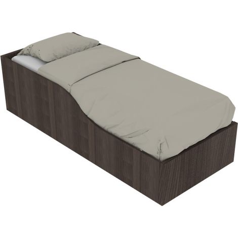 Letto Montessori singolo 80x190 Infante - Olmo jerez scuro (1/5)