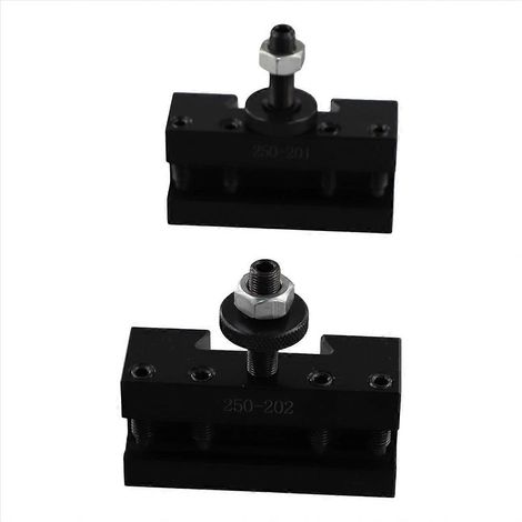 Deux tourelles porte-outils CNC à changement rapide pour tours - 250-201 et 250-202 (1/5)