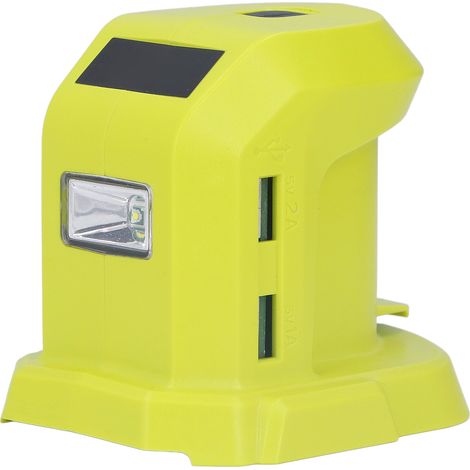 Dual-Port-USB-Akkuadapter 18V auf 14,4V Lithium-Ionen-Wandler mit LED-Anzeigen (1/5)