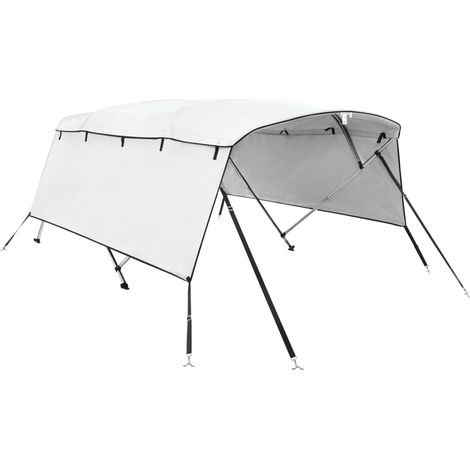 Toit bimini à 4 arceaux parois latérales 243x(230-244)x137 cm CFW813518 (1/5)