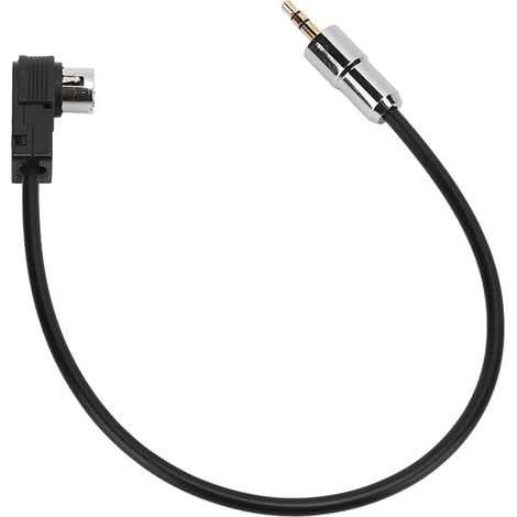 Câble adaptateur d'entrée auxiliaire pour autoradio CD Alpine DVA-7996R et DVA-9860R (30 cm / 11,81 pouces) (1/5)