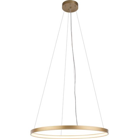 Lampada sospesa Shilo Agari anello oro Ø87 LED 54W (1/2)
