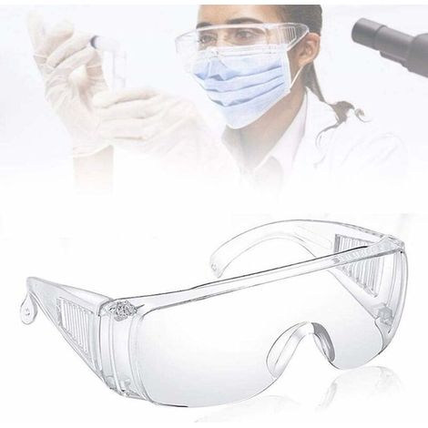 Lunettes de Protection, Sécurité de Lunettes Protection UV Anti-buée pour l'agriculture l'industrie et Le Laboratoire (1/5)