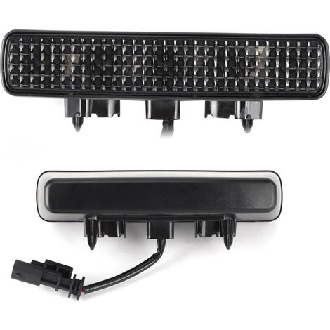 [NIEMALS VERWENDET]  Rücklicht mit LED-Bremsleuchte, 3. Position, hoch montiert, für Jeep Wrangler JL 2018-2020, schwarze Linse.