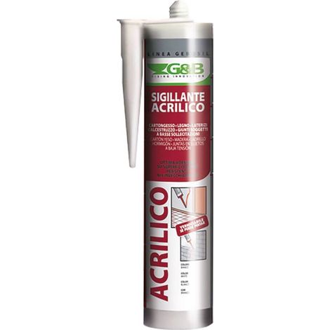 SILICONE ACRILICO 'GEBOSIL' bianco ml 310