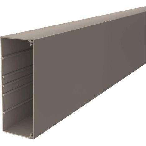 OBO Bettermann Wand+Deckenkanal WDK80210GR 80 x 210mm PVC 2 Stk (1/3)