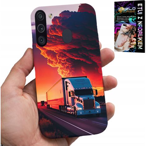 Funda para Samsung Galaxy A21 - Funda TIR Truck + cristal templado (1/5)