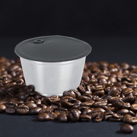 Compatible avec les capsules de café DOLCE GUSTO EDG Lumio, à coque réutilisable et filtre en acier inoxydable (1/5)