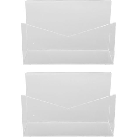 Porte-courrier en acrylique, organisateur de comptoir, lettres claires pour bureau, support de tri d'enveloppes, bureau (1/5)