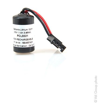 NX - Pile lithium SL-750 1/2AA pour TSX17 3.6V 1.1Ah AMP (1/2)