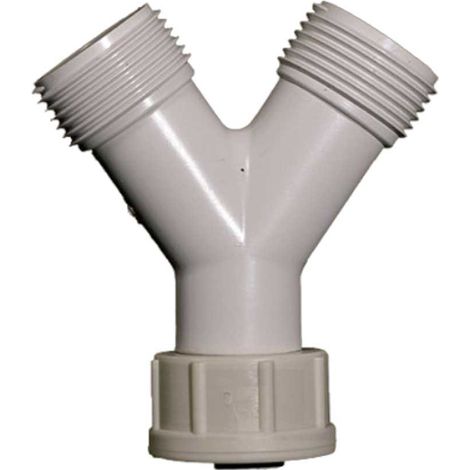 Solfless 3/4" Double raccord pour machine à laver