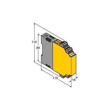 [NEUWERTIG] B-Ware Turck Messumformer Speisetrenner Trenner 2 Kanal Transmitter Versorgung 7506441 (1/2)