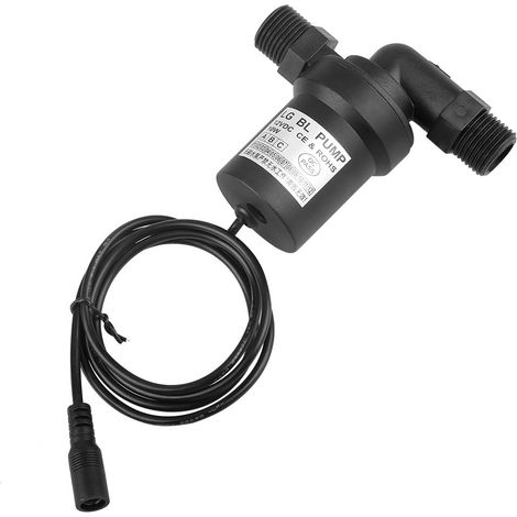 Pompe Solaire, 10W Pompe à Eau Solaire DC 12V, Pompe à eau submersible sans balai, Fontaine Solaire Pompe, système de circulation de l'eau, pour le pompage de circulation (1/5)