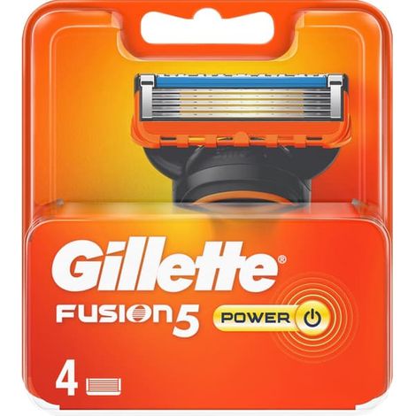 Lames de rasoir Gillette Fusion5 Power, paquet de 4