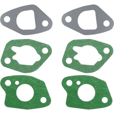 2 kits de joints de carburateur compatibles avec les moteurs essence GX340 et GX390 – joints pour filtre à air, joint thermique isolant