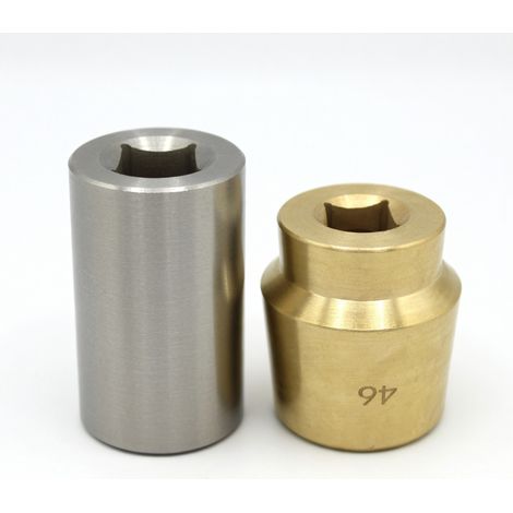 Bussola antiscintilla 25 mm 1/2 bronzo all'alluminio (1/5)