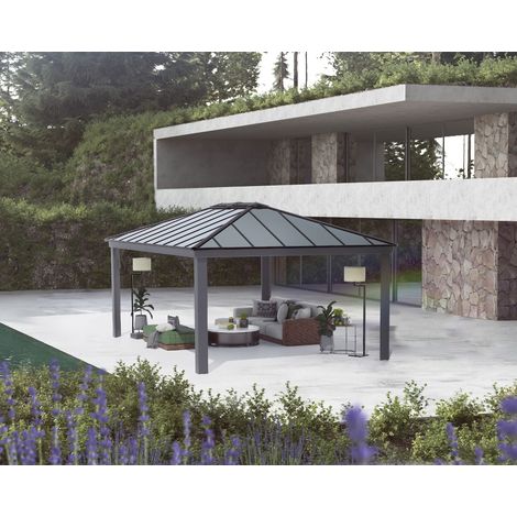 Canopia Tonnelle de jardin Dallas Gris (1/5)