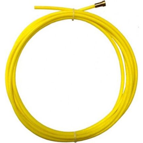 Gaine guide fil acier jaune 5m Abicor Binzel BTR - 124.0044