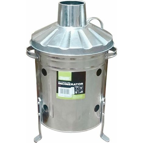 Draper Galvanised Mini Incinerator (15L) (53250)