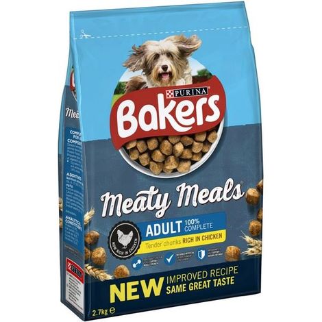 Bakers Complete Meaty Meals Chicken 2.7kg - PK 4 - 720897 (1/5)