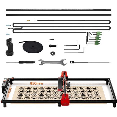Graveur Laser, 10W de Puissance, Découpe de Haute Précision, 10WxExtension (1/2)