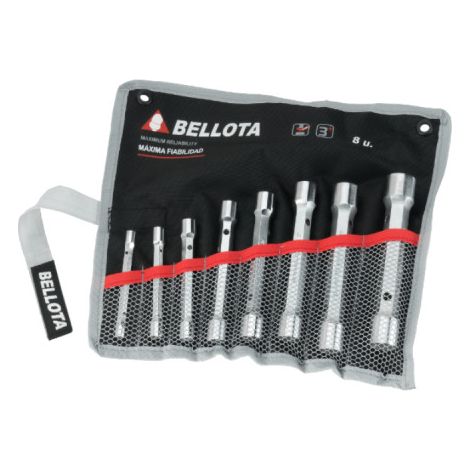 Jeu de 8 clés à pipe BELLOTA - 6 pans - 64948BS (1/3)