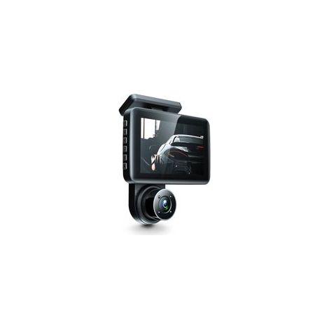Dashcam Full HD URBAN FACTORY Double Lentille avec Écran 4" pour Voiture Noir