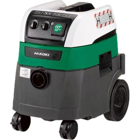 Aspirapolvere per solidi e liquidi HiKoki (RP350YDH (cartone)) - 35 litri, classe H - (RP350YDHWAZ)