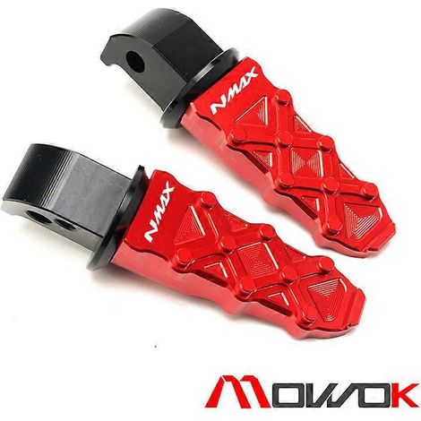 Cache-vis d'huile modifiés en alliage d'aluminium MOWOK pour YAMAHA TMAX560 TECHMAX 18-20 ans (rouge) (1/5)