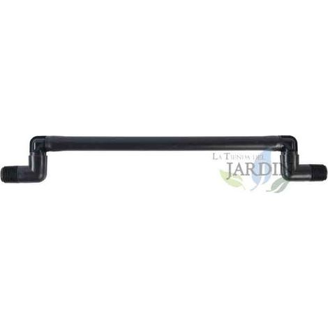 Codo articulado 30 cm 1/2" x 1/2" para difusores y aspersores, conexión flexible en riego por aspersión (1/2)