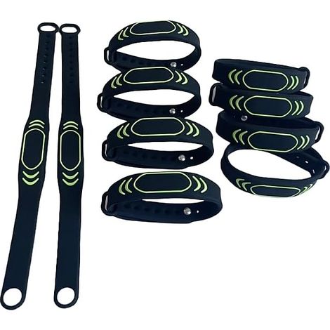RFID 1K Silicone Strap with Access 13.56 MHz Black (Pack of 10) (1/5)