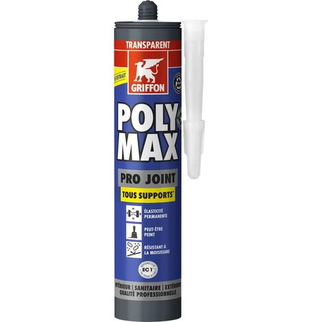 Poly Max Pro Joint Anthracite cart 280 ml, mastic d'étanchéité Premium
