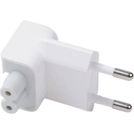Adaptateur De Voyage - Prise Eu Amovible - Pour Chargeurs iPhone iPad Macbook Tablettes - 2 Pièces Blanc (1/4)