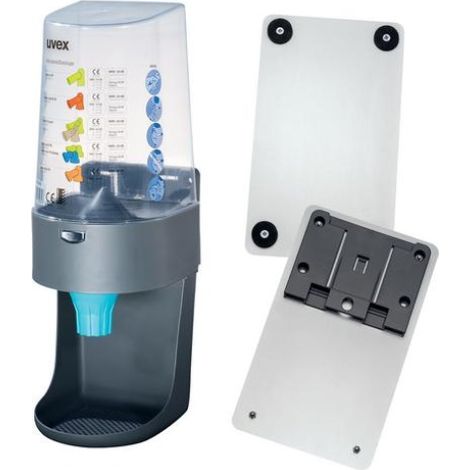 uvex Dispenser "one2click" magnetisch: Grau (1/2)