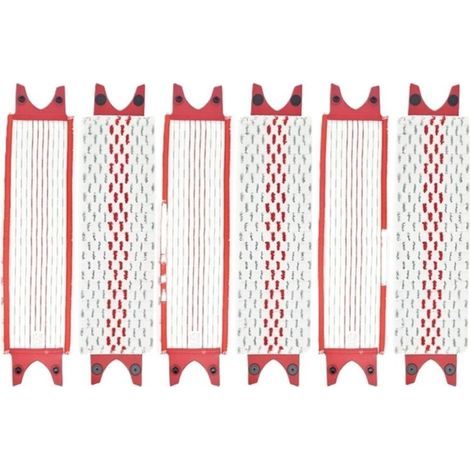 Set da 6 panni in microfibra compatibili con Vileda, panni piatti riutilizzabili UltraMax XL, lavabili in lavatrice (1/4)