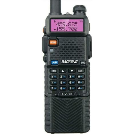Talkie-walkie UV-5R 5W avec batterie 3800 mAh, radio FM, émetteur-récepteur radio double bande haute performance 128 canaux-AquaForge (1/5)