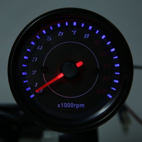 Retro-Universal-Motorradarmaturenbrett, Tachometer- und Drehzahlmesser-Modifikation für Motorräder (1/5)